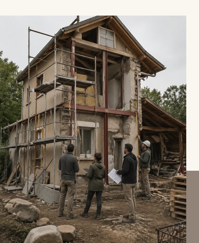 Реконструкция загородного дома под ключ в Люберцах от бюро