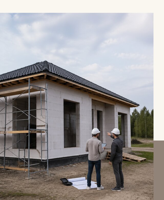 Проектирование одноэтажных домов из газобетона в Люберцах